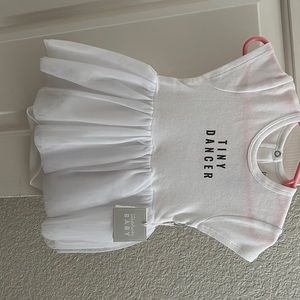 Girls onsie with skirt